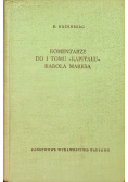 Komentarze do I tomu Kapitału Karola Marksa