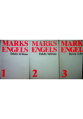Marks Engels Dzieła wybrane Tom 1 do 3