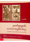 Wczoraj, dziś i jutro pedagogiki uniwersyteckiej