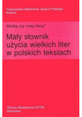 Wielką czy małą literą? Mały słownik użycia
