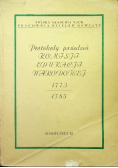 Protokoły posiedzeń Komisji Edukacji Narodowej 1773 - 1785