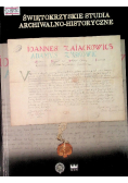 Świętokrzyskie studia archiwalno historyczne