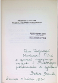 Filologia klasyczna w Szkole Głównej Warszawskiej