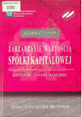 Zarządzanie wartością spółki kapitałowej