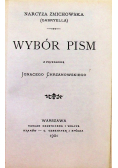 Żmichowska Wybór Pism