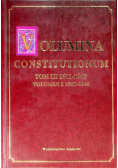 Volumina Constitutionum Tom III 1611-1640 volumen 2 1627 1640