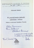 W poszukiwaniu jedności człowieka i świata