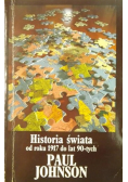 Historia świata do roku 1917 do lat 90 tych