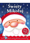 Święty Mikołaj Zabawy, naklejki, gra