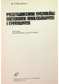 Przetwarzanie sygnałów metodami analogowymi i cyfrowymi