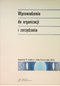 Wprowadzenie do organizacji i zarządzania
