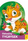 Wykrojnik. Odważny tygrysek
