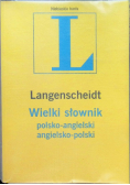 Wielki słownik polsko - angielski angielsko - polski