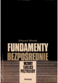 Fundamenty bezpośrednie. Wzory, tablice, przykłady