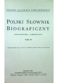 Polski Słownik Biograficzny Tom IV, 1938 r