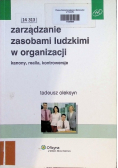Zarządzanie zasobami ludzkimi w organizacji