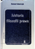 Historia filozofii prawa