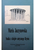 Studia z dziejów antycznego Rzymu