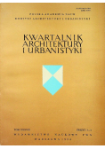 Kwartalnik Architektury i urbanistyki Tom XXXVIII Nr 3 i 4 / 94