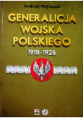 Generalicja Wojska Polskiego 1918 - 1926