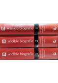 Wielkie biografie Tom 1 do 3