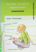 Sztuka pisania wypracowań sprawozdanie