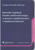 Sposoby regulacji handlu elektronicznego w prawie wspólnotowym i międzynarodowym