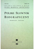 Polski Słownik Biograficzny Zeszyt 165