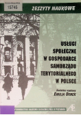Usługi społeczne w gospodarce