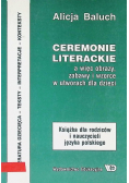 Ceremonie Literackie