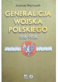 Generalicja Wojska Polskiego 1918 - 1926