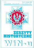 Zeszyty historyczne win u Nr 14