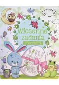Wiosenne zadania do kolorowania