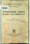 Wykształcenie według planu daltońskiego 1928 r.