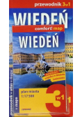 Wiedeń 3w1: przewodnik + atlas + mapa
