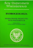 Hydrogeologia Modelowanie przepływu wód podziemnych