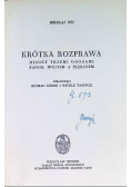 Krótka rozprawa między trzema osobami panem, wójtem a plebanem