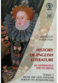 History of English Literature Volume 1