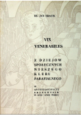 VIX Venerabiles Z dziejów społecznych niższego kleru parafialnego