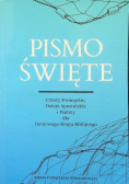 Pismo święte Cztery ewangelie Dzieje apostolskie