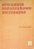 Równania różniczkowe zwyczajne