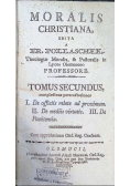 Moralis Christiana Tomus Secundus 1803 r.