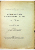 Korespondencja Hieronima Rozrażewskiego Tom 1 1567 -  2 VII 1582 1937 r.