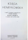 Księga henrykowska 1949 r.