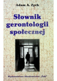 Słownik gerontologii społecznej