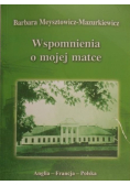 Wspomnienia o mojej matce