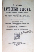 Katolicki katechizm ludowy 1911 r.