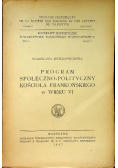 Program społeczno polityczny kościoła frankońskiego w wieku VI 1927 r
