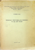 Podziały terytorialne pomorza w XII - XIII wieku