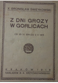 Z dni grozy w Gorlicach,1919r.